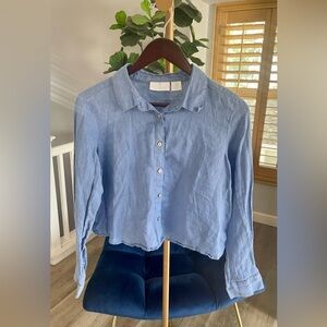 Cynthia Rowley Long Sleeve Shirt Women’s Size M